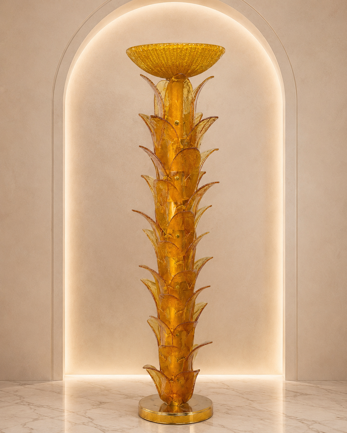 Murano Glass Floor Lamp