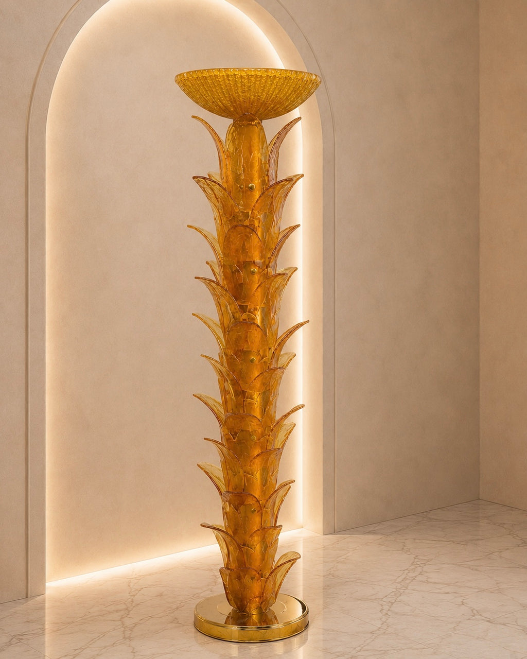 Murano Glass Floor Lamp