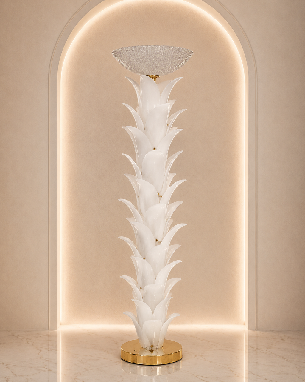 Murano Glass Floor Lamp
