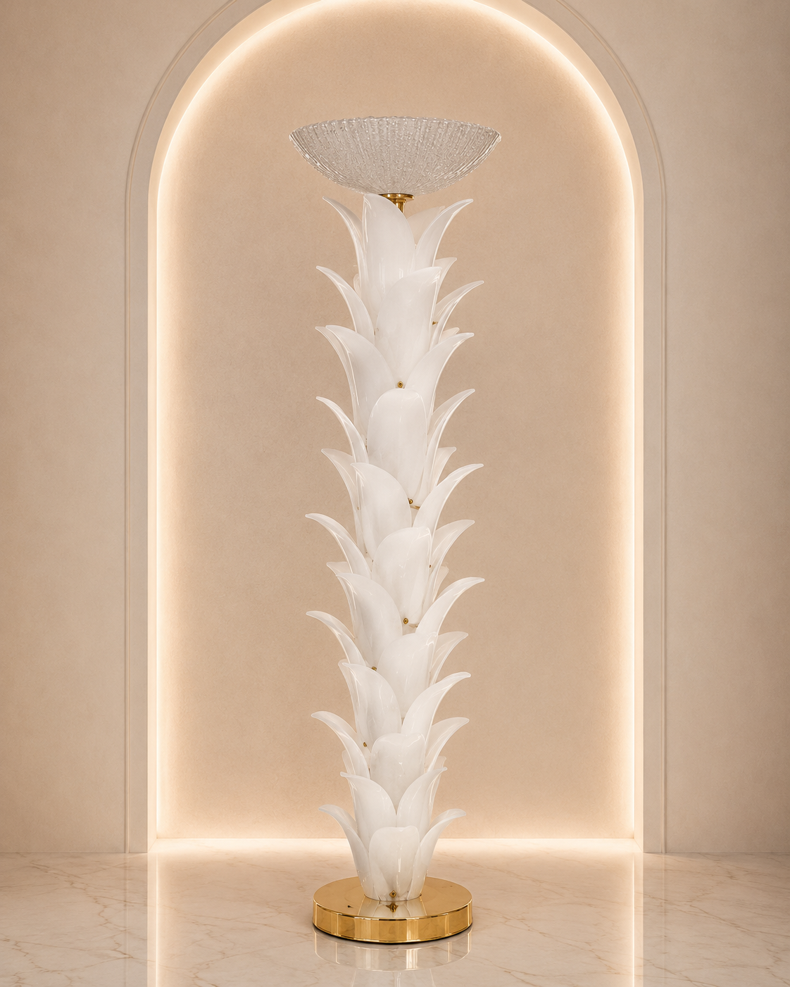 Murano Glass Floor Lamp