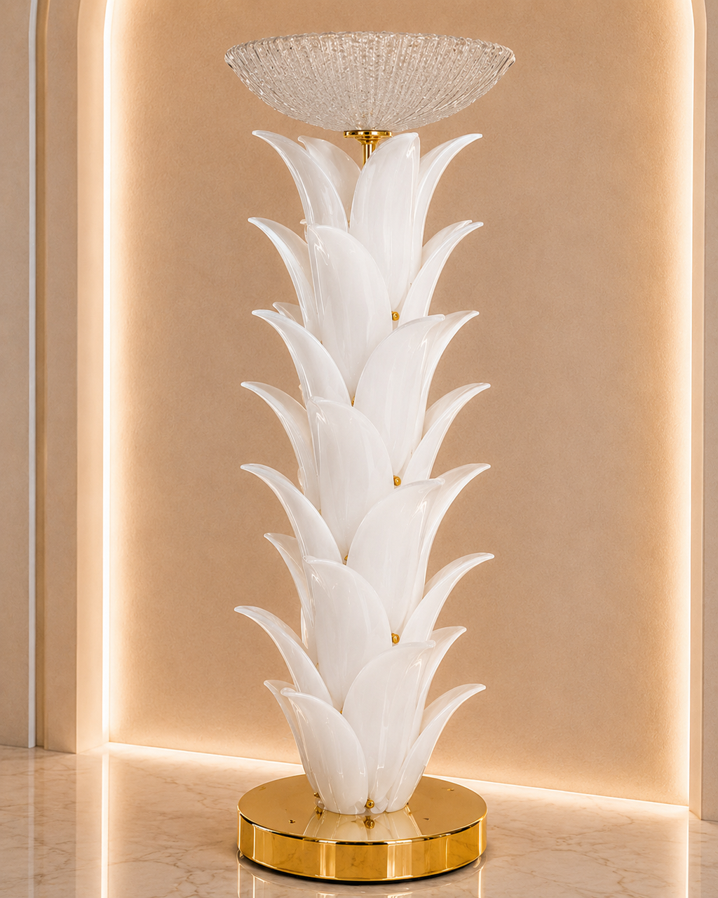 Murano Glass Floor Lamp