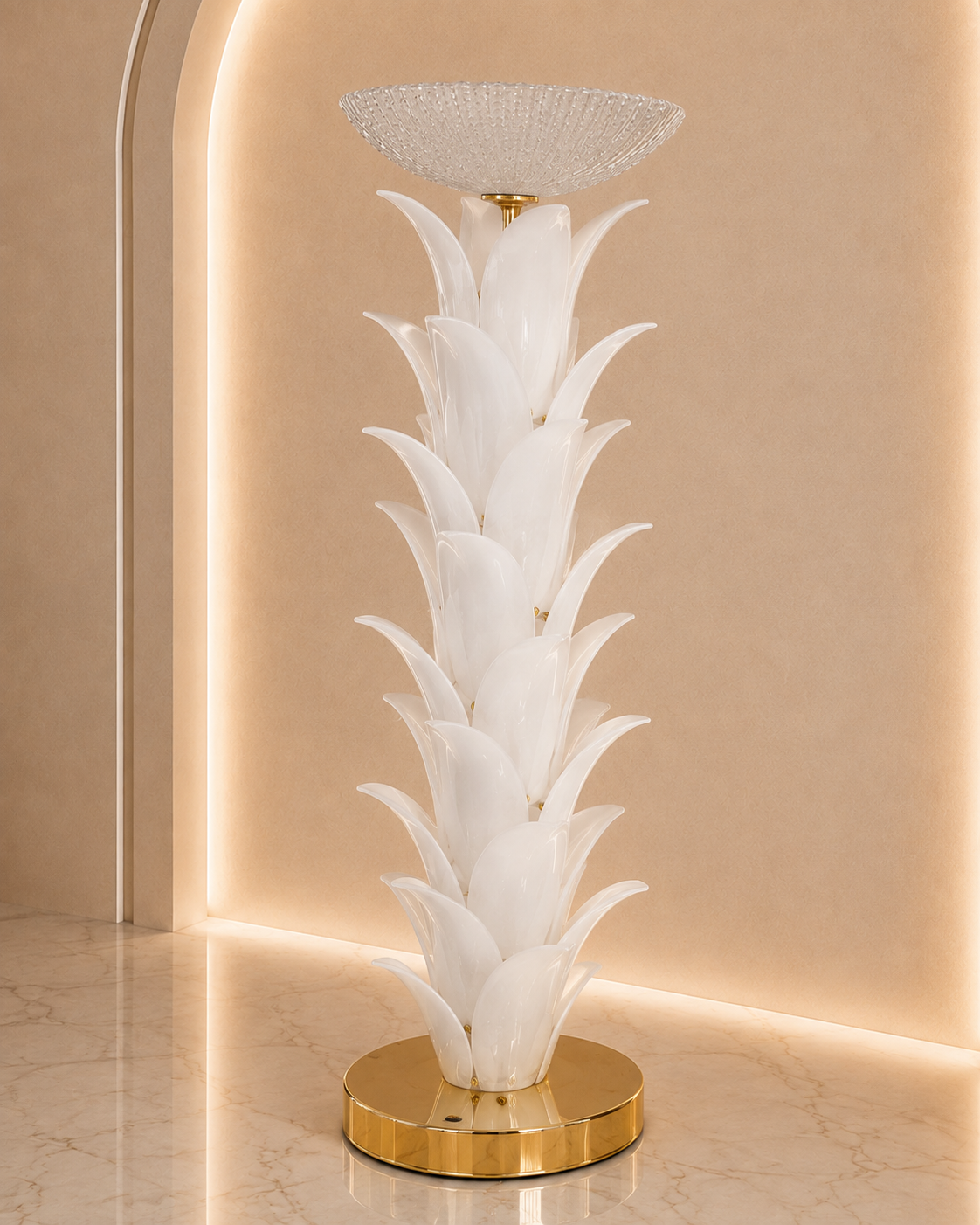 Murano Glass Floor Lamp