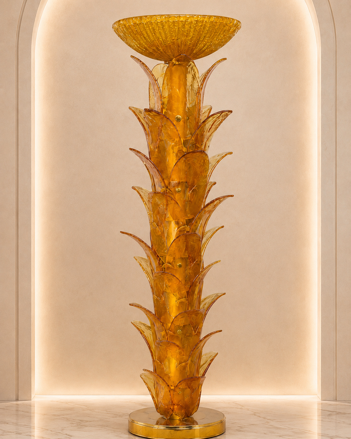 Murano Glass Floor Lamp