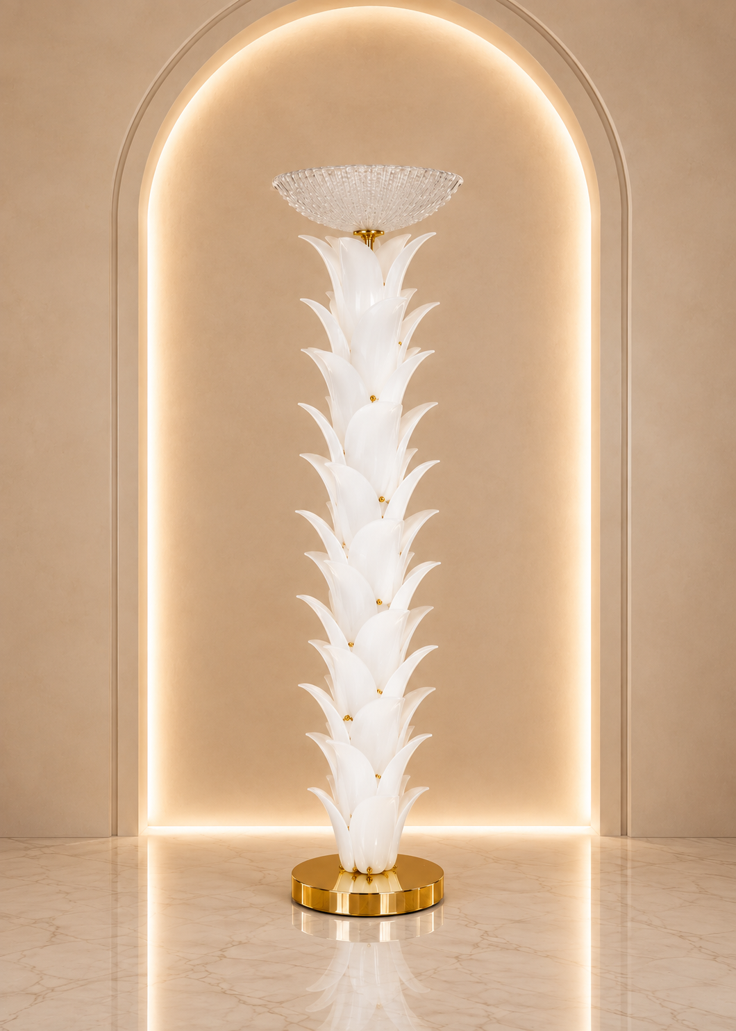 Murano Glass Floor Lamp