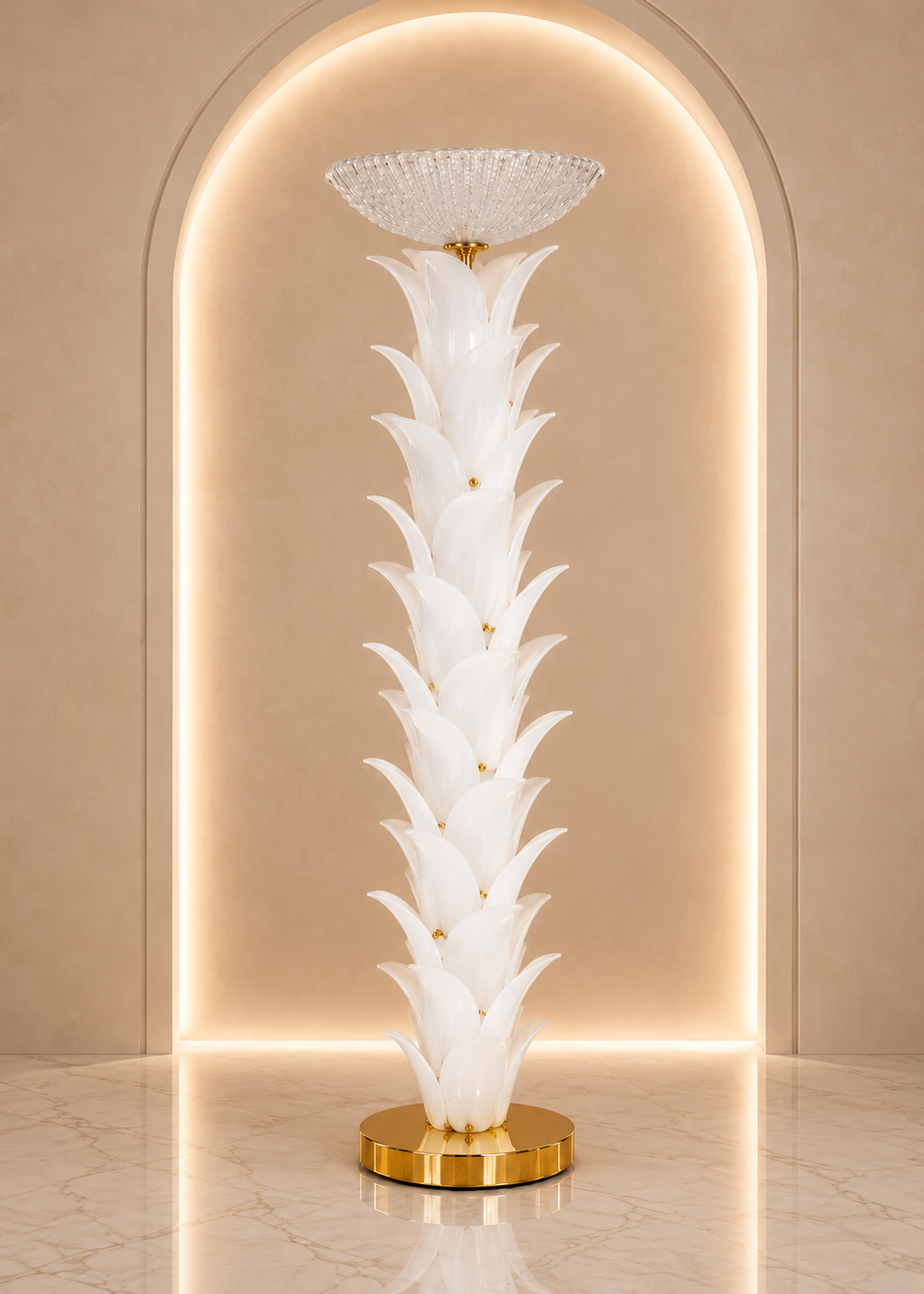 Murano Glass Floor Lamp