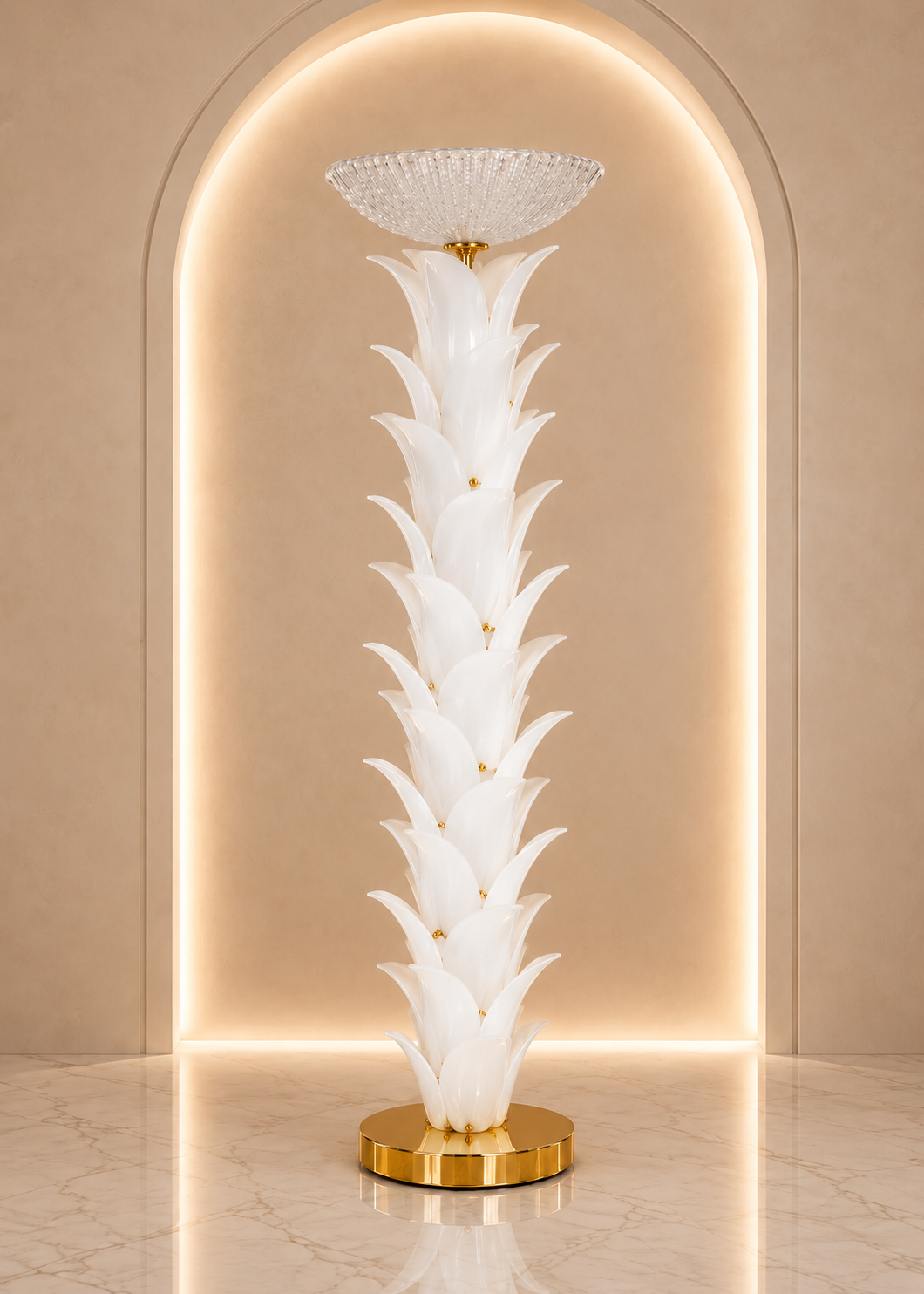 Murano Glass Floor Lamp