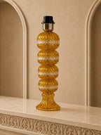Amber Murano Glass Table Lamp