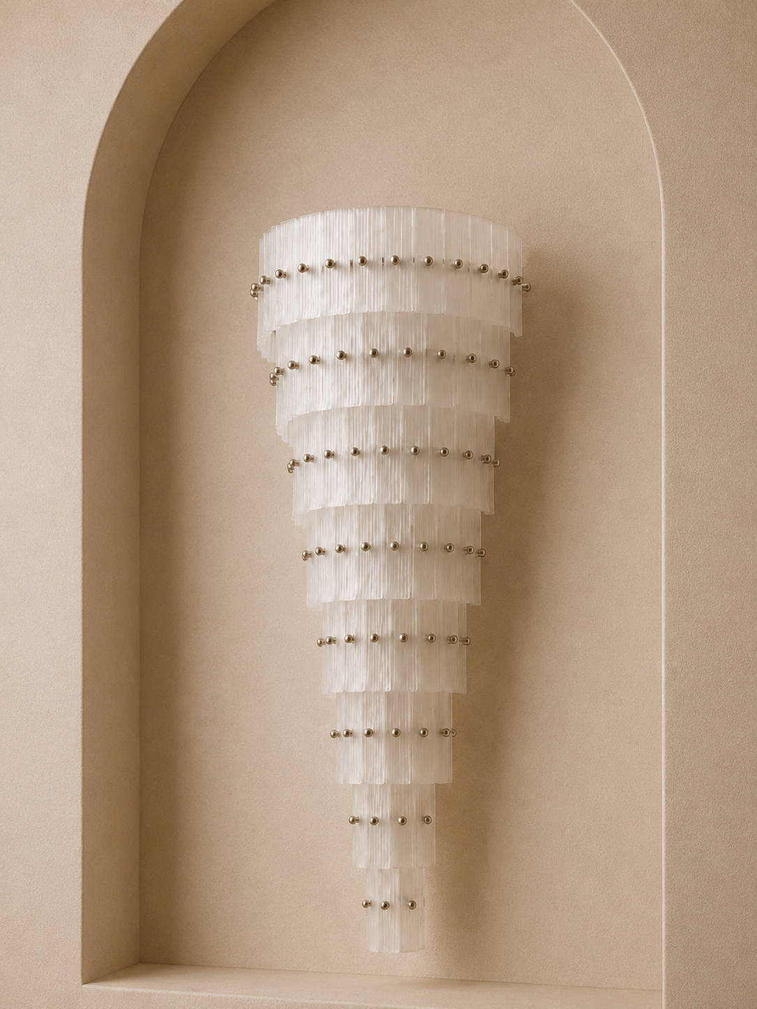 Murano Tronchi Glass Wall Sconce